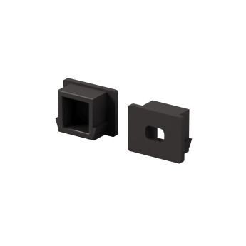 Комплект заглушек (для профиля 16×12) 10 шт., MAYTONI ALM-005-B-EC 642022